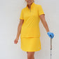 Short Sleeve Polo Shirt - Marigold