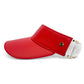 THE LEATHER VISOR - RED SOLEIL