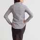 The Icon Shirt - Gunmetal/White Stripe