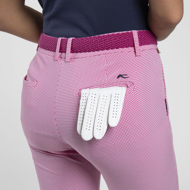 Peony/White - Women's Ikala 7/8 Treggings Pattern