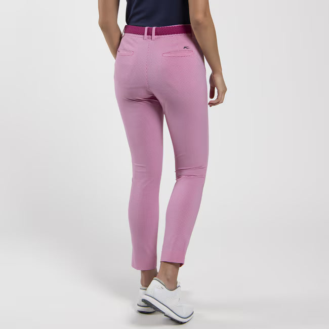 Peony/White - Women's Ikala 7/8 Treggings Pattern