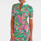 Jersey Serve It Up Dress - Vintage Vines