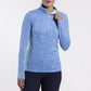 Women's Sunshine Printed Half-Zip - Blue Opal/Capri