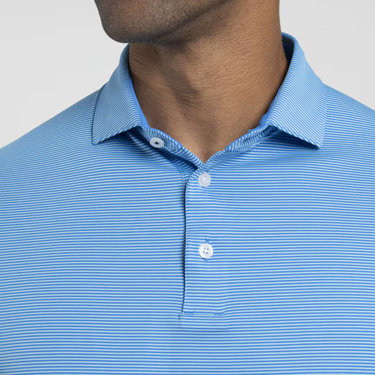 Men Soren Stripe Polo Long Sleeve