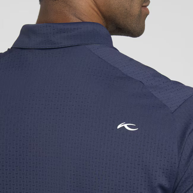 Men's Savin Structure Polo - Atlanta Blue