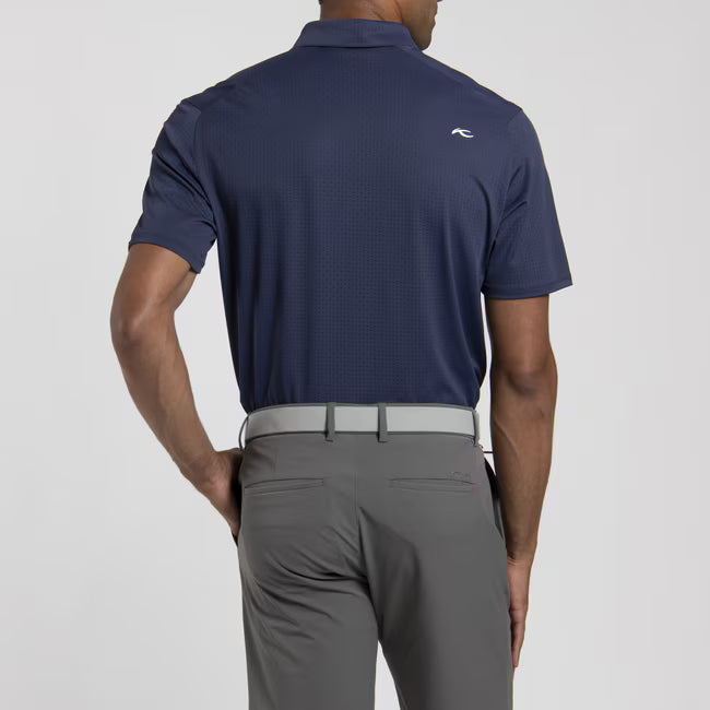 Men's Savin Structure Polo - Atlanta Blue