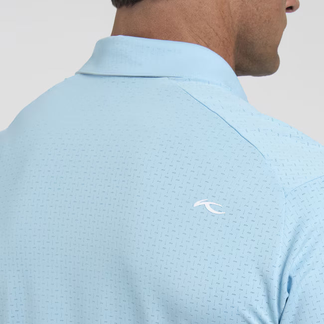 Men's Savin Structure Polo - Poolside
