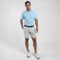 Men's Savin Structure Polo - Poolside