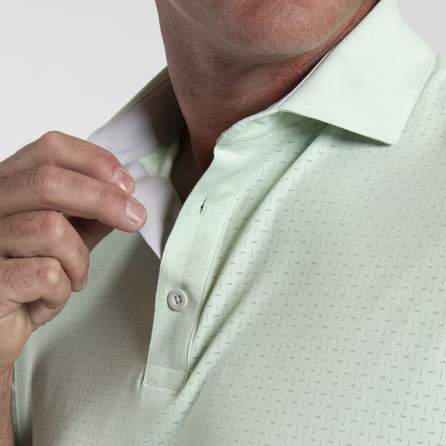 Men's Savin Structure Polo - Agave