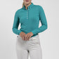 Emerald Dust - Women Catalina Cool Polo Long Sleeve