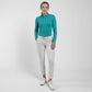 Emerald Dust - Women Catalina Cool Polo Long Sleeve