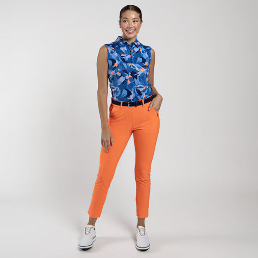 Yonder/Atlanta Blue - Women Eve Sleeveless Polo