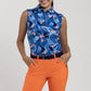 Yonder/Atlanta Blue - Women Eve Sleeveless Polo