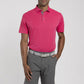 Men's Savin Structure Polo - Rhubarb