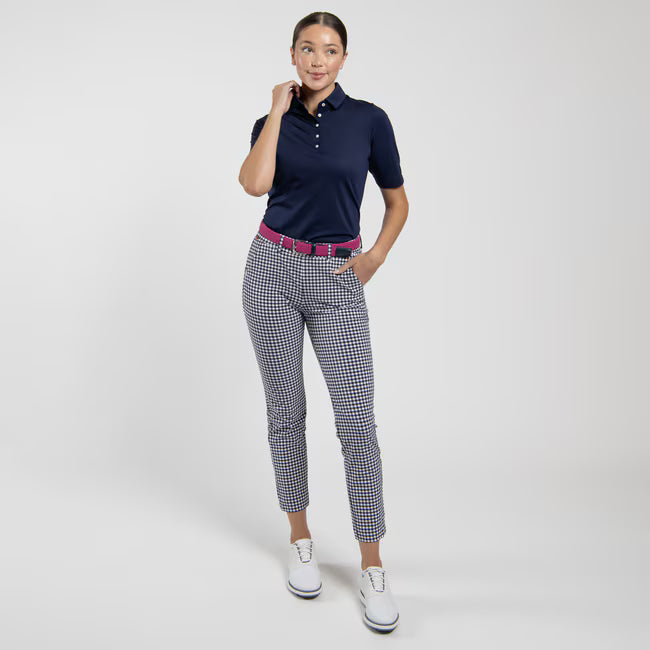 Atlanta Blue - Women's Lee Half-Sleeve Polo