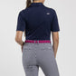 Atlanta Blue - Women's Lee Half-Sleeve Polo