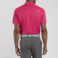 Men's Savin Structure Polo - Rhubarb