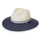 Kristy UPF Fedora - Ivory/Navy