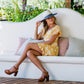 Kristy UPF Fedora - Ivory/Navy