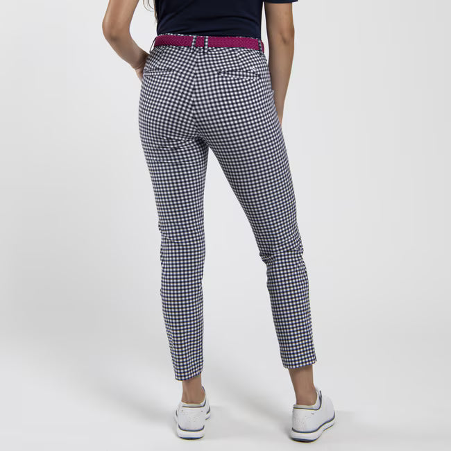 Atlanta Blue/Bone White - Women's Ikala 7/8 Treggings Pattern