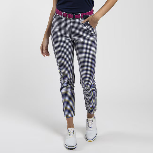 Atlanta Blue/Bone White - Women's Ikala 7/8 Treggings Pattern