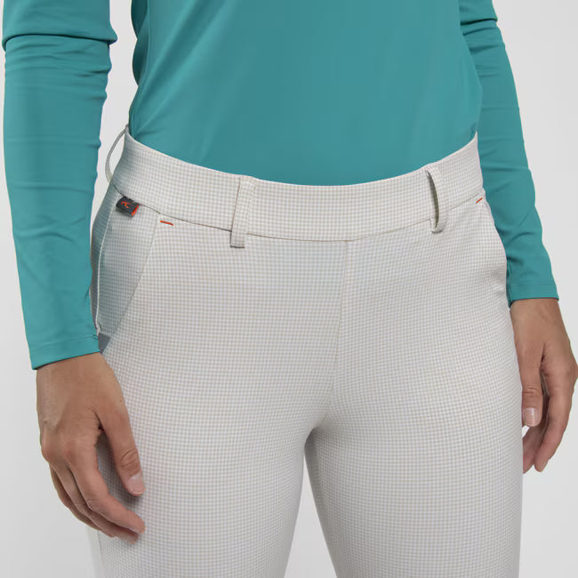 Oyster/White - Women's Ikala 7/8 Treggings Pattern