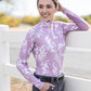 LILAC FLORAL LONG SLEEVE