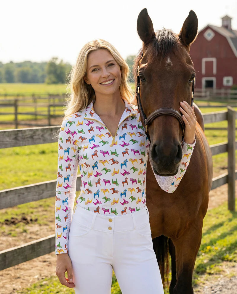 Dancing Equestrian Sunshirt - Lucky Dala