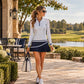 Luxe Lace Quarter Zip