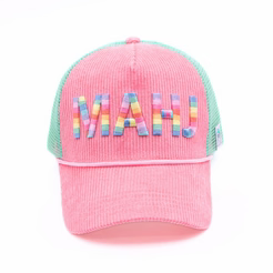 Corduroy Mahjong Trucker Hat - Mahj