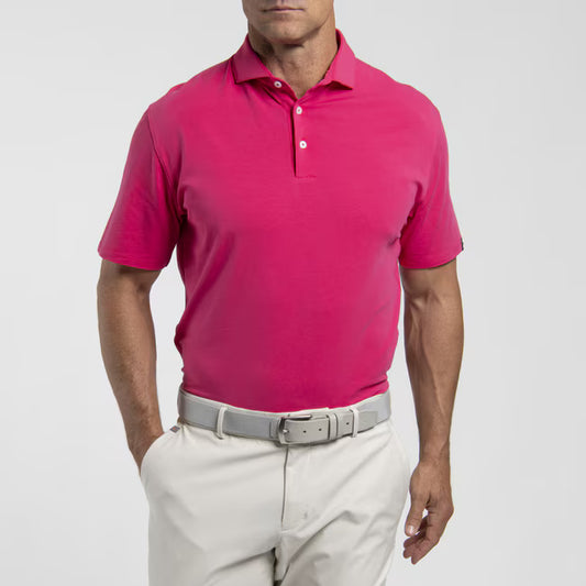 Men's Hollow Pima Polo