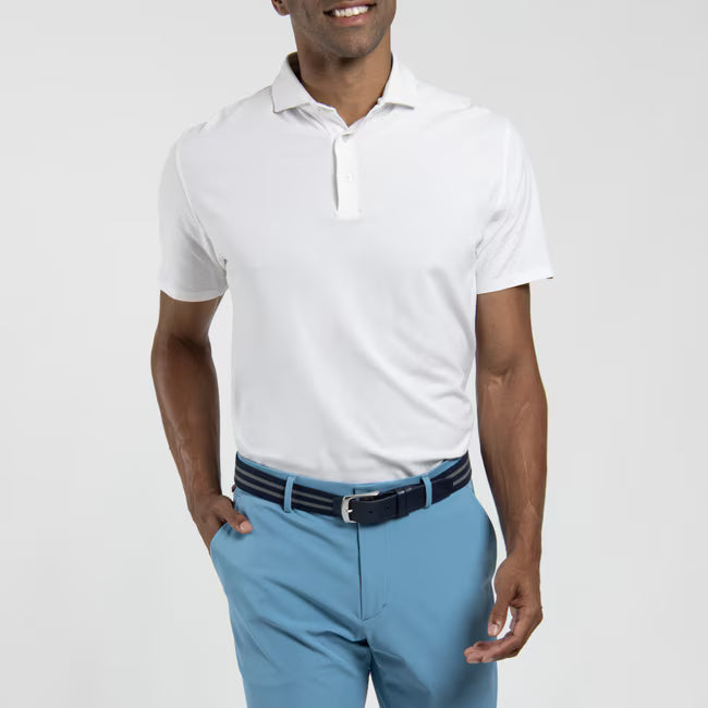 Men's Hollow Pima Polo