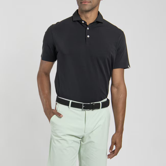 Men's Hollow Pima Polo