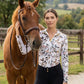 Dancing Equestrian Sunshirt - Mystic Leaves