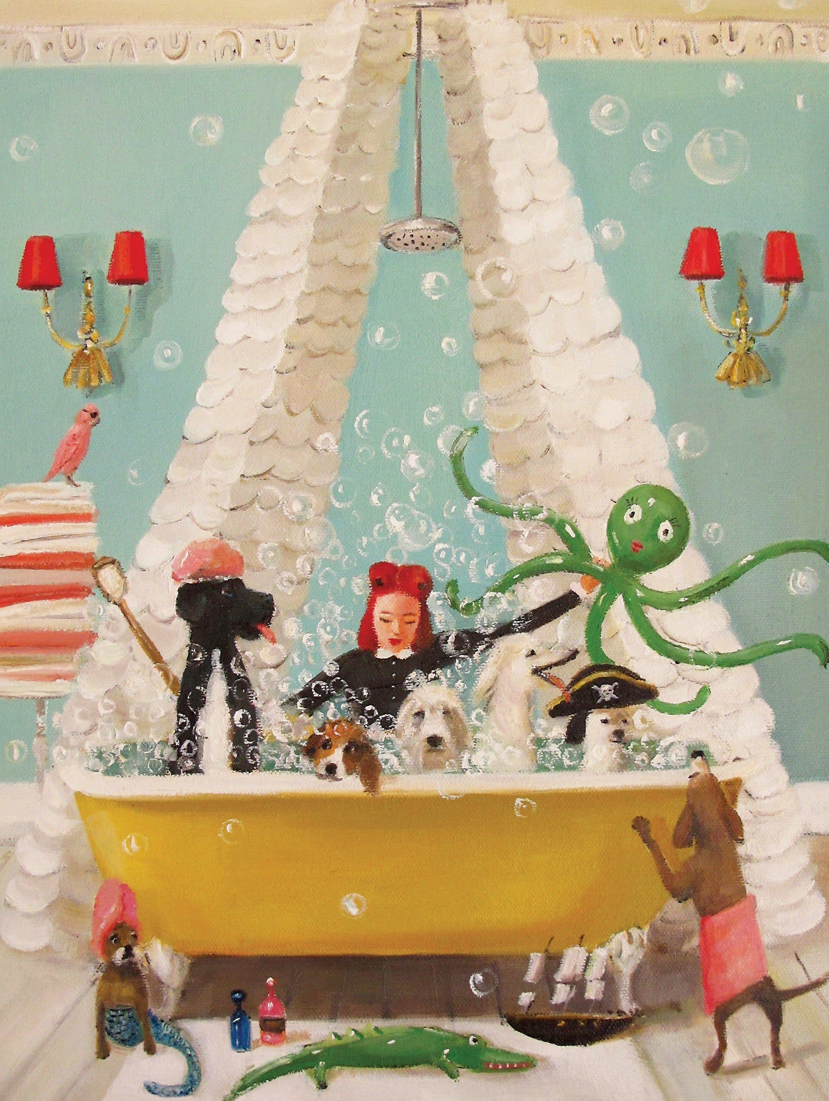 Bubble Bath - 1000 Piece Jigsaw Puzzle
