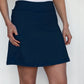 Kick Pleat Golf Skort - Navy