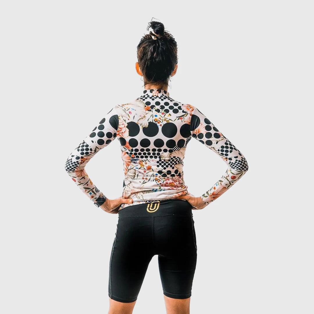 Omloop White Lightweight Long-Sleeve Women's Jersey