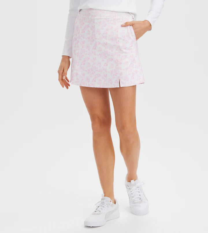 Peony Printed Skort - Petal