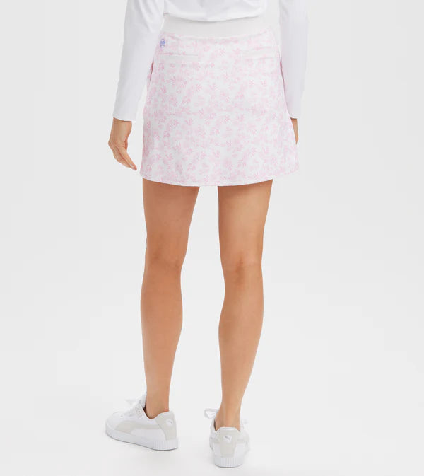 Peony Printed Skort - Petal