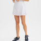 Pleated Tennis Skort - White