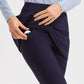 NEW Pleat Back Skirted Legging - Navy
