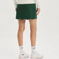 Scallop Hem Skort - Hunter