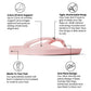 Crystal Arch Support Flip Flops