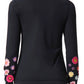 Bouquet Long Sleeve Top - Pink Floral