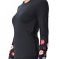 Bouquet Long Sleeve Top - Pink Floral