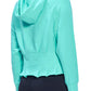 Pleated Hoodie by Urban Savage - Mint
