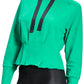 Pleated Hoodie by Urban Savage - Green