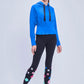 Pleated Hoodie by Urban Savage - Royal