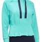 Pleated Hoodie by Urban Savage - Mint