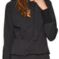 Pleated Hoodie by Urban Savage - Black